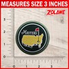Zolawe Golf Master Patch, Sew On Iron On Embroidery Patches