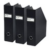 Bigso Fiona 3 Piece Fiberboard Upright Magazine Storage Boxes |