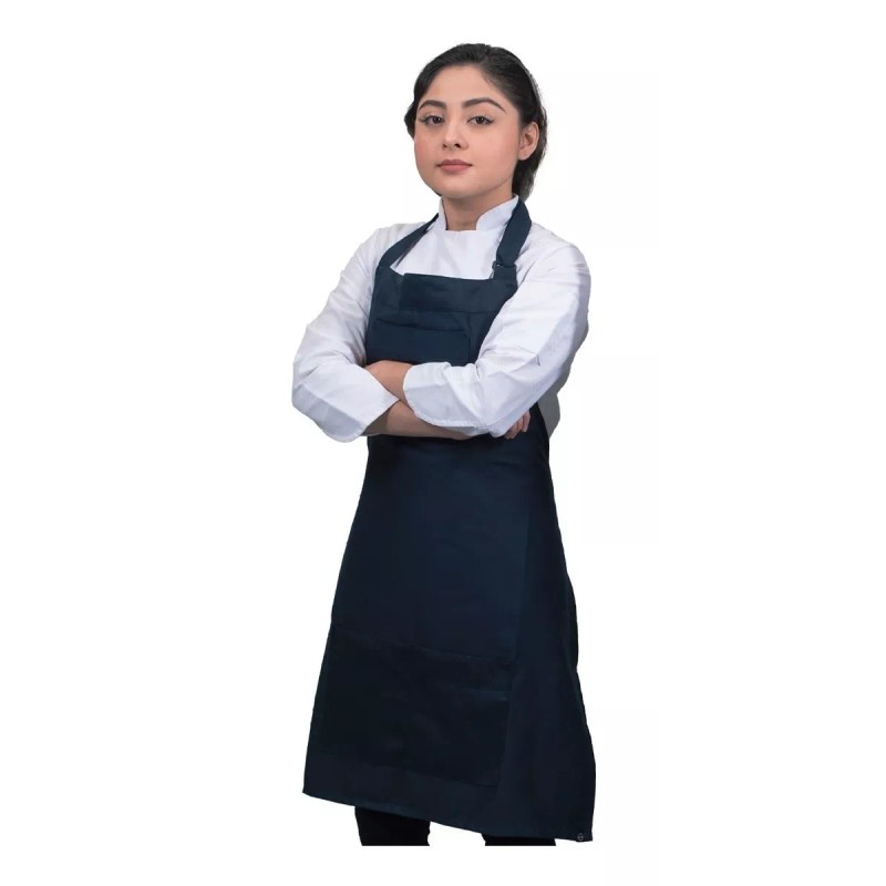 Dilitools Mandil Master Chef Delantal Cocina Mesero Con Peto Dilitools