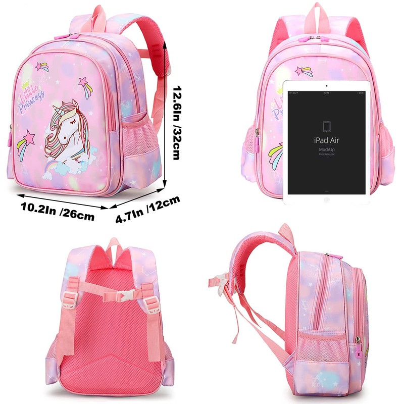 A-QMZL Kids Backpack Unicorn Children Rucksack Toddler Kindergarten School Bags