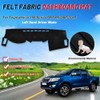 JSCARLIFE Nonslip Car Dashboard Cover for T-oyota Hilux 150 Series