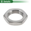 X AUTOHAUX 304 Stainless Steel Pipe Fittings 3/4" BSPT Hex