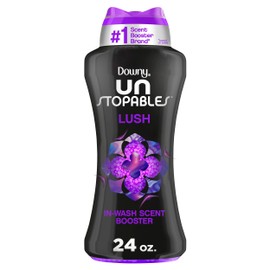Downy Downy Unstopables In-Wash Laundry Scent Booster Beads, Lush, 24 oz