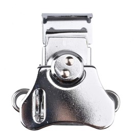 EWONICE 4Pcs Padlockable Steel Spring Loaded Butterfly Twist Latch and Keeper Toggle Clamp Toggle Clamp with Keyhole for Case Box Chest Closure