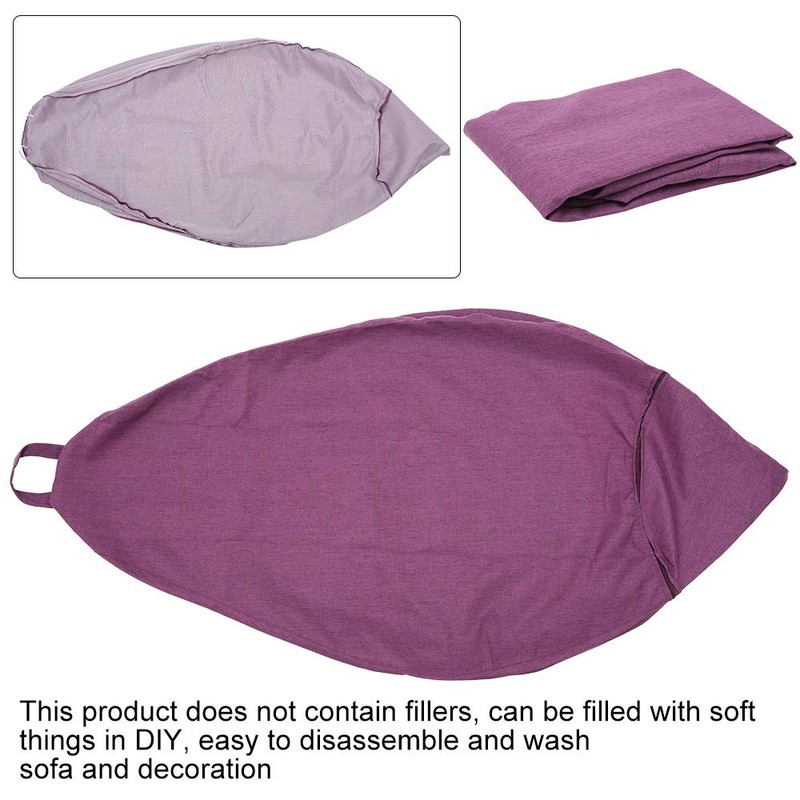 Beanbag Cover Recliner Gaming Storage Bag Lazy Lounger Bean Bag