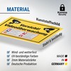 Komma Security Caution Video Surveillance Sign 30 x 20 cm