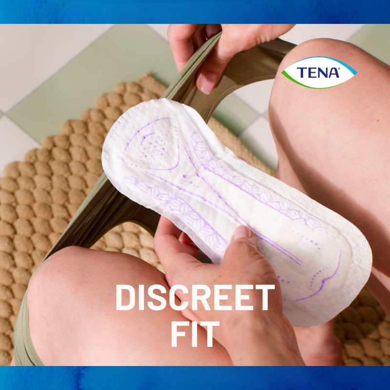 TENA Lady Slim Ultra Mini Incontinence Liners, White, Pack of