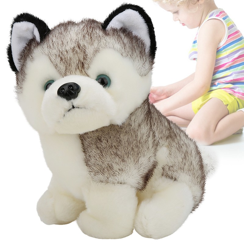 Children Kid Cute Huskie Plush Doll Dog Animal Plush Toy