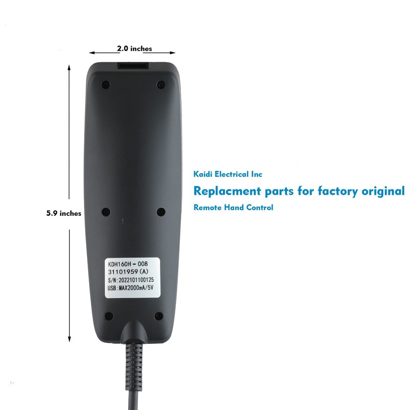 MineCtrl Lift Chairs Power Recliners 2 Button 5 Pin Prong