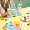 Popsicle Molds Set 6 Pieces Ice Popsicle Maker-BPA Free,Easy-Release Ice
