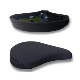 Sella di Ricambio per Cyclette a 3 Viti Ergonomica Comoda Ampia Foam Padded Sedile Bici da Camera Indoor Bike