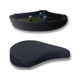 Sella di Ricambio per Cyclette a 3 Viti Ergonomica Comoda Ampia Foam Padded Sedile Bici da Camera Indoor Bike