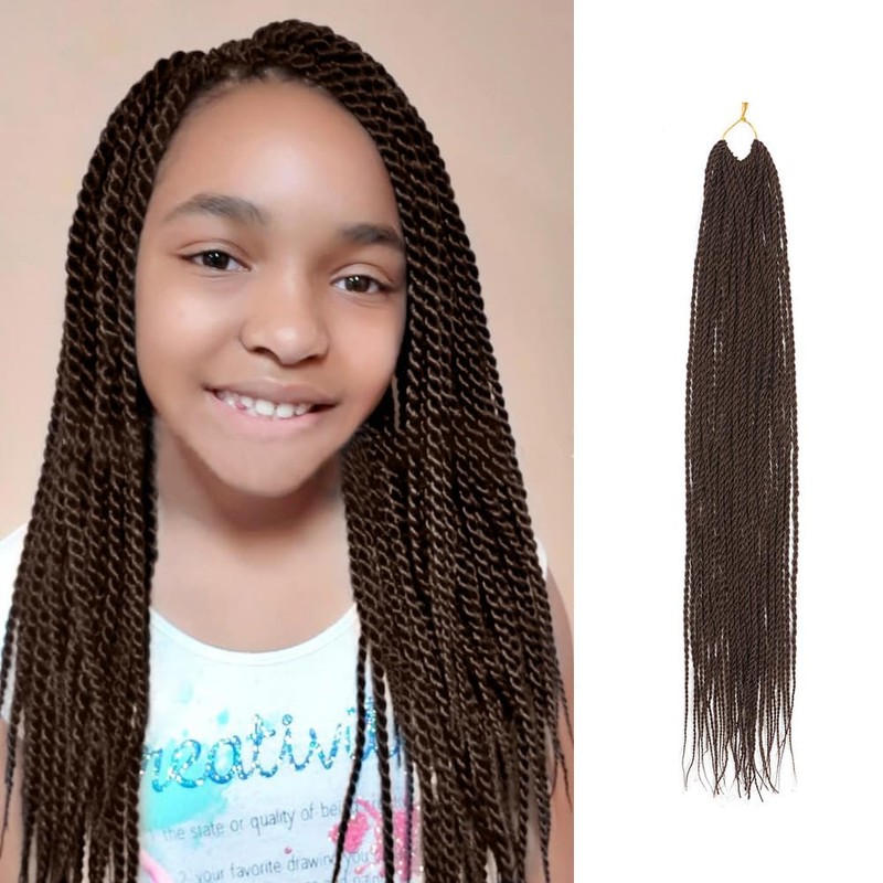 FDEETY Braids Extensions 60 cm Synthetic Hair for Braiding Extensions