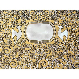 Spellbinders ES-015 M-Bossabilities Reindeer Magic Paper Art Template