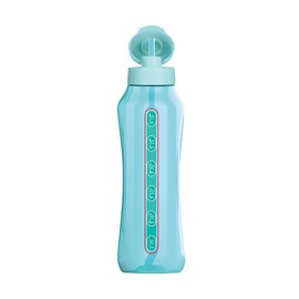 Tupperware Botella De Agua Aquavibe Motivacional 1.2l Azul