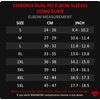 CERBERUS Strength Doppellagige Ellenbogenbandagen, Größe M 27–29 cm, 1 Paar