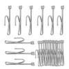 Slip on Drapery Hooks 3 INCHES (7.5 CM). Holiday Decoration