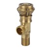 Antique Brushed Brass Angle Valve for Water, Sink, Bathroom, Toilet,