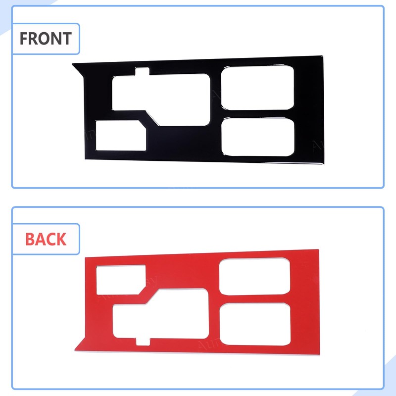 Aunginsy Car Central Control Gear Shift Panel Trim Cover Compatible