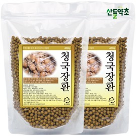 Domestic Cheonggukjang Pills 400gx2pack Health pills made with 100% Cheonggukjang / 국내산 청국장환 400gx2팩 100% 청국장으로 만든 건강환