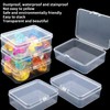 Pack of 13 Storage Boxes with Lid, Small 11.2 x