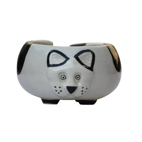 Ceramic Yarn Bowl Large 7in x 4in for Knitting and