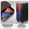 2-Pack Magnetic Wrench Organizer, 32-Slot Premium Wrench Rack Holder Tool