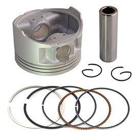 AHL Piston & Piston Rings Pin Clips Kit for Yamaha TTR250 TT250R (STD 73mm)