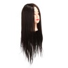 Hairdressing Mannequin Head 63cm Synthetic Fiber Head Styling Middle Part