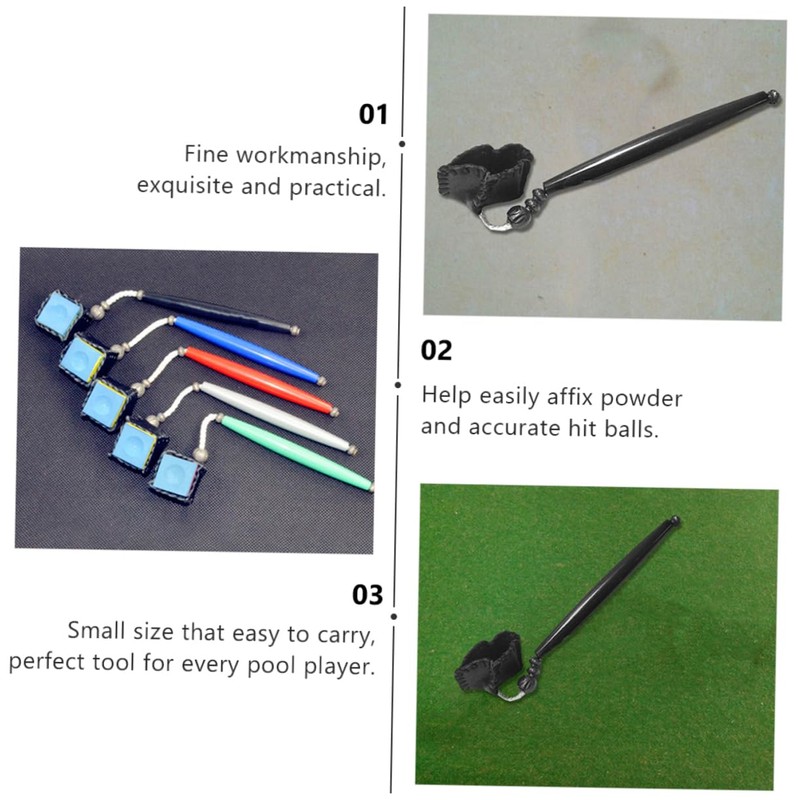 Mipcase 1pc Snooker Pool Cue Tip Pricker Tool Compact Billiard