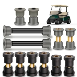 Club Car Precedent Bushing Kit, Polyurethane Bushings and Sleeve Kit for 2004-Up Golf Cart .Replace OEM# 102506601, 102506401, 102956201