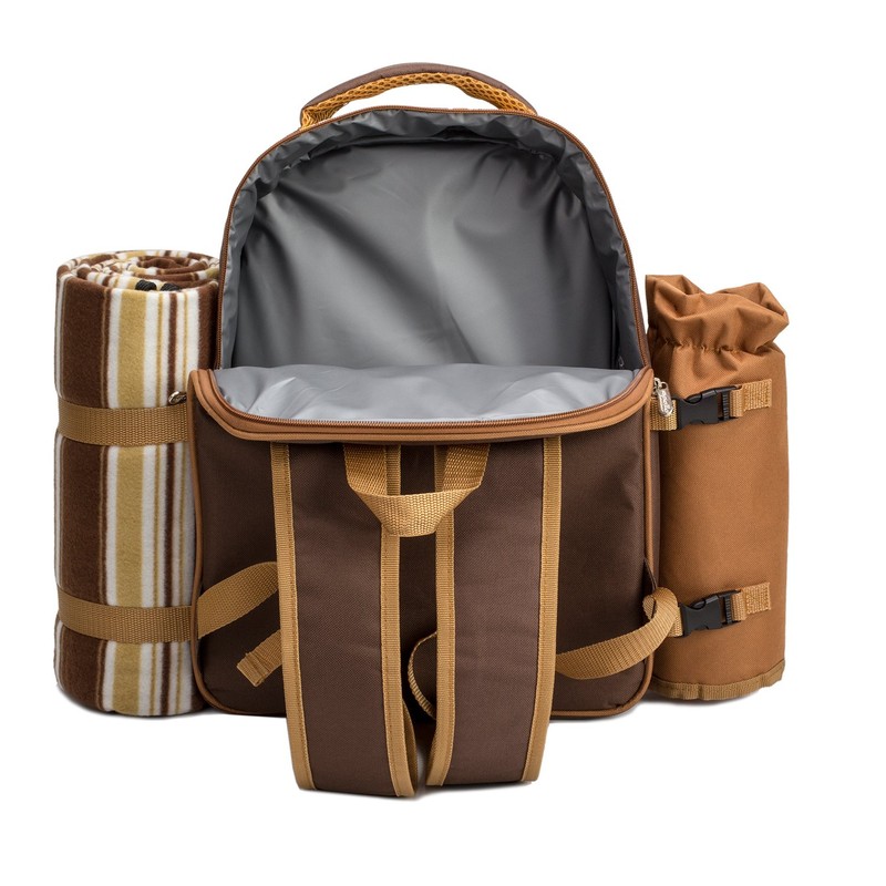 Apollo Walker Picnic Backpack Bag for 4 Person with Cooler