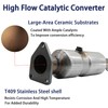 Liangchi High Flow Front Catalytic Converter Kit Direct-Fit Honda Accord