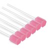 (50 Pack) Disposable Oral Swabs, Sterile Dental Sponge Swabsticks Unflavored