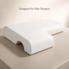 Couple Memory Foam Pillow with Arm Channel Side Sleeper Neck