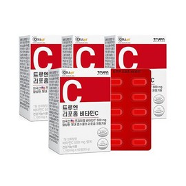 Trueen Liposomal Vitamin C 1100mg x 50 tablets (4) / 트루엔 리포좀 비타민C 1100mg x 50정 4개