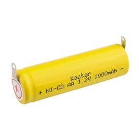 Kastar Rechargeable Shaver Battery Pack AA 1.2V 1000mAh Fits Braun, Norelco, Remington Shaver Models and Others (deatil Compatible Models Please Search The Below Description)