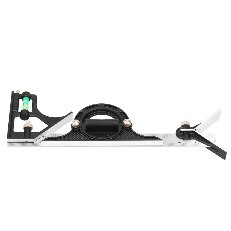 Combination Square Aluminum Alloy Stainless Steel Measuring Tool for Angle