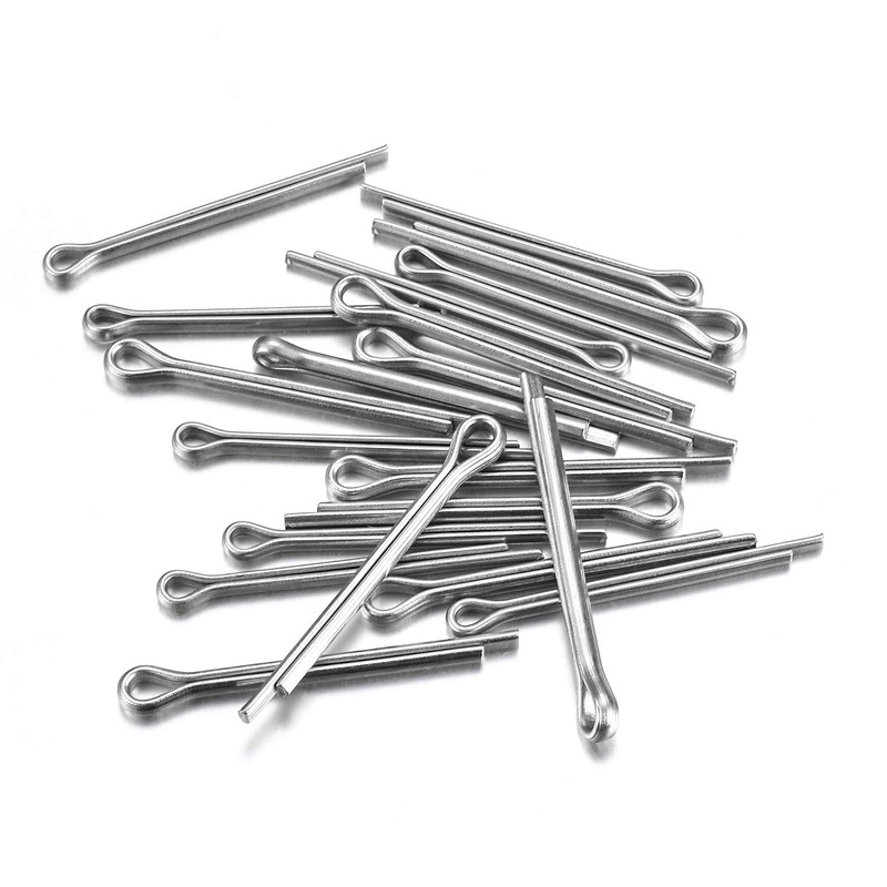 Cotter Pins Assortment Set, Stainless Steel Cotter Pins, R Clips