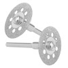 545 Diamond Cutting Wheel (22mm) 20pcs with 402 Mandrel (3mm)