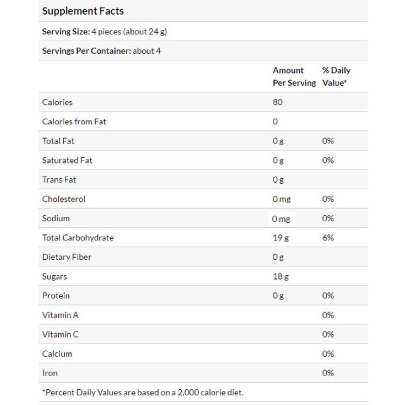 Crystallized Ginger Chips - 2pk - 7oz each