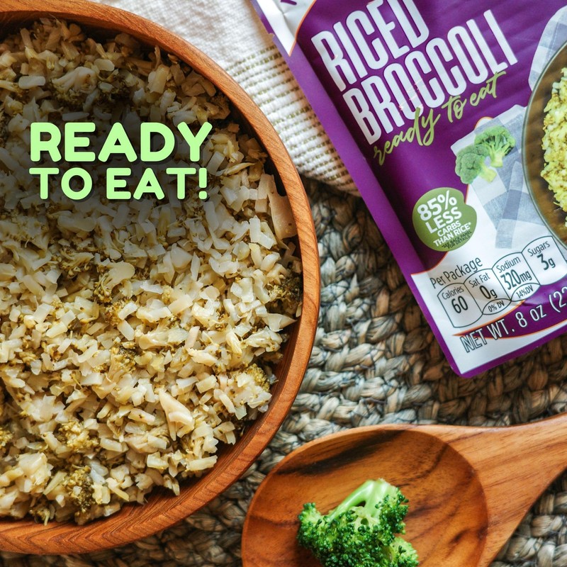Kitchen & Love Riced Broccoli 8 oz (6 Pack) |