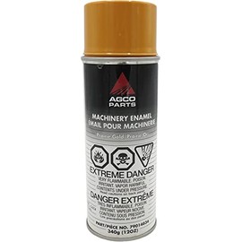 Agco Paint Machinery Enamel Protects Against Rust Aerosol Spray Can (Prairie Gold)