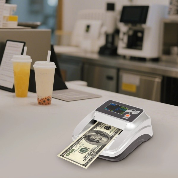 TBVECHI Money Counter Machine, Dollar Bill Detector, Counterfeit Money Checker