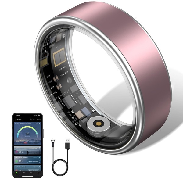 Jojovenusmall Smart Ring for Women & Men - IP68 Waterproof