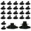 24Pack Adjustable Deck Support Pedestal, Plastic Adjustable Deck Foundation Base,