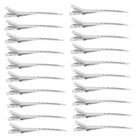 BIUDECO 20Pcs Alligator Hair Clips Professional Duckbill Hairdressing Clamps for Sectioning Durable Hair Styling Pins for Home Salon Use and Accessories