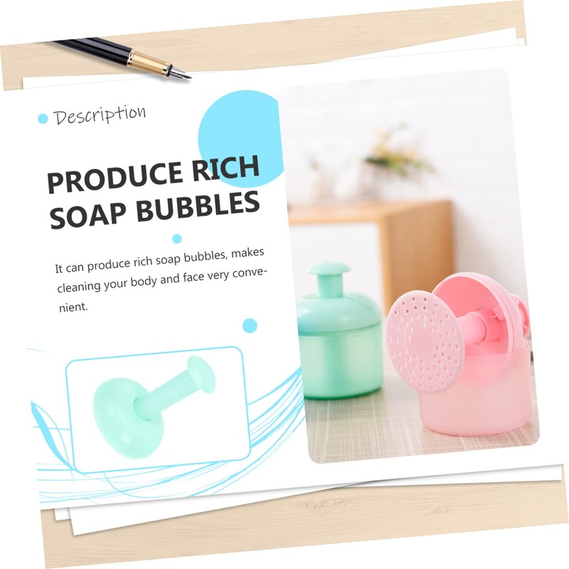 Gogogmee Simple Soap Bubbler for Cleanser 3pcs Set in Pink