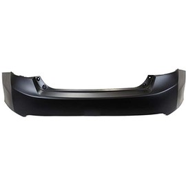 Evan-Fischer Rear Bumper Cover Compatible with 2013-2015 Honda Accord Primed Sedan
