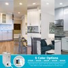 LUXRITE 4 Inch Ultra Thin LED Recessed Light with Junction